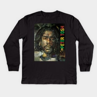 Peter Tosh Kids Long Sleeve T-Shirt